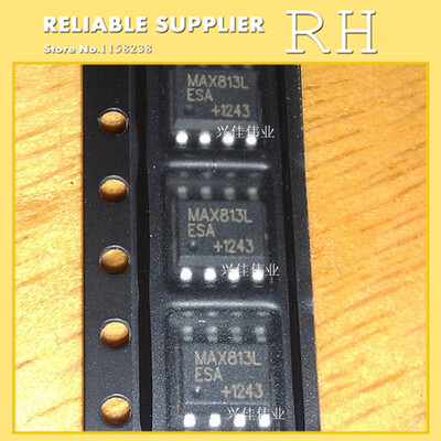 

100pcslot MAX813 MAX813LESA SOP8 Simple Reset Power-On Reset