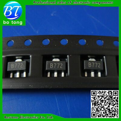 

Free shipping 20pcs/lot 2SB772 B772 SMD SOT-89 PNP