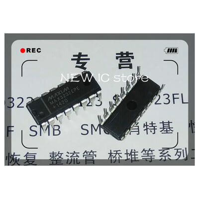 

50pcs/lot MAX3232EPE MAX3232 DIP-16 100% NEW Free Shipping