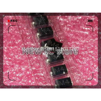 

Free shipping 100pcs/lot SMD rectifier diode 1N4004 IN4004 M4 SMA 1A/400V