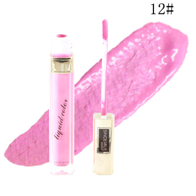 

SINCEMILE Imagic Lip Gloss Lip Stain Матовая жидкая губная помада с водостойкой устойчивой увлажняющей косметикой PK Корейский мак