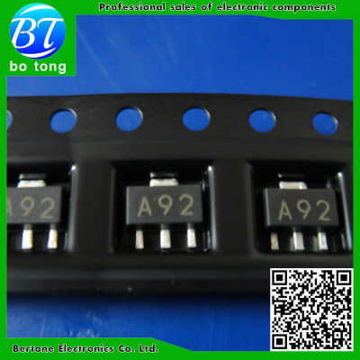 

Free shipping 20PCSLOT MMBTA92 A92 MARKING A92 SOT-89 SMD transistor