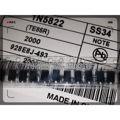 

Free Shipping 200PCS SMD 1N5822 SS34 SMA 3A40V Schottky Diode