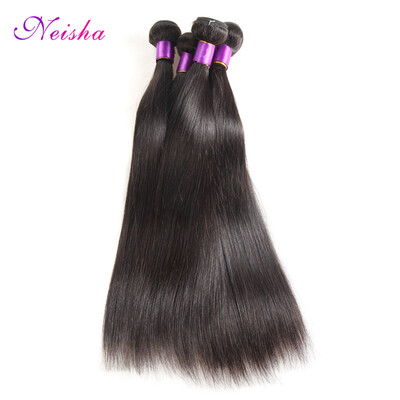

Neisha Malaysian Straight Hair Bundles Human Hair Bundles Deal 4 Bundles Deal Malaysian Virgin Hair Straight Natural Black Color