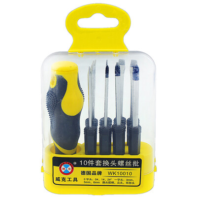 

Wick Wico WK10010 10 piece screwdriver set change head screwdriver set screwdriver screwdriver screwdriver screwdriver