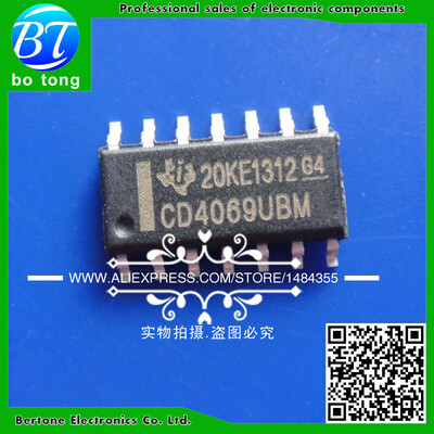 

50pcs free shipping CD4069BM CD4069 HEF4069BT HEF4069 SOP-14