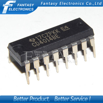 

5PCS CD4014BE DIP16 CD4014 DIP new&original IC free shipping