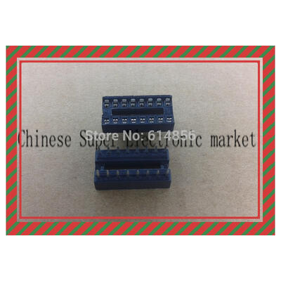 

50pcs 16 Pin DIP SIP IC Sockets Adaptor Solder Type