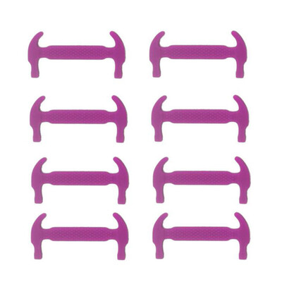 

JUP 1 Set 8 Roots Unisex Mens Womens No Tie Shoelaces Elastic Silicone Shoes Laces for All Sports Sneakers Silicon Laces Shoelaces