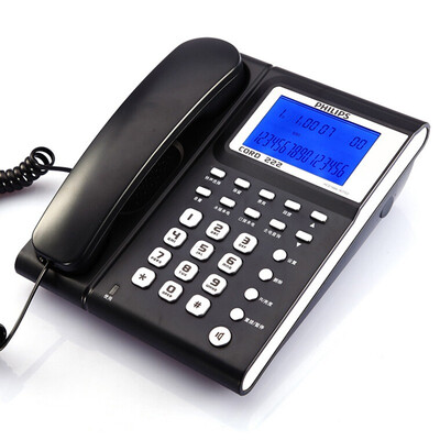 

Philips PHILIPS CORD222 Caller ID Telephone Home Landline Business Office Phone Blue