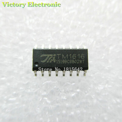 

10PCS/Lot Original New TM1616 SMD Drive IC SOP-16 Wholesale Electronic