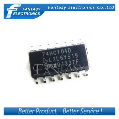 

10PCS 74HCT04D SOP14 74HCT04 SOP SN74HCT04DR SMD new and original IC free shipping