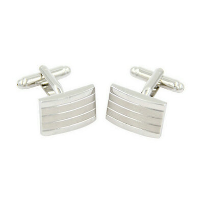 

Yoursfs® Copper with Gold Plated Simple Stripe Square Cufflink Mens Fashion Jewelry