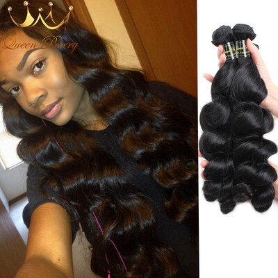 

Malaysain Loose Wave 3pcs Nature Color Human Hair Extensions Orignal Human Hair 8-28inch Unprocessed Human Virgin Hair