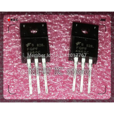 

Free shipping 10pcs/lot 100%new FQPF4N60C FQPF4N60 4N60 TO-220F