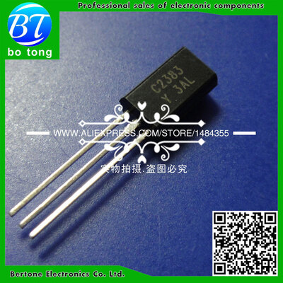 

Free Shipping 50Pcs 2SC2383Y 2SC2383 C2383Y C2383 New Triode Transistor 1A/160V TO-92L