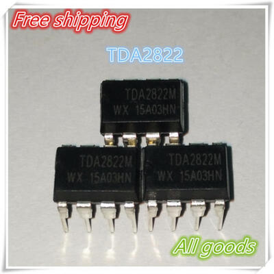 

Free Shipping 50pcslot TDA2822M TDA2822 CHINA SOP-8 100 NEW