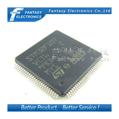 

5PCS STM32F107VCT6 QFP100 STM32F107 QFP ARM new and original IC free shipping