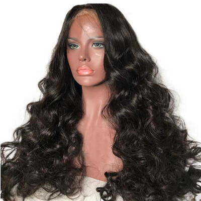 

Real Lace Front Human Hair Wigs Brazilian Remy Wig 150 Density Human Hair Wigs With Baby Hair Pre Plucked HairlineShip Free