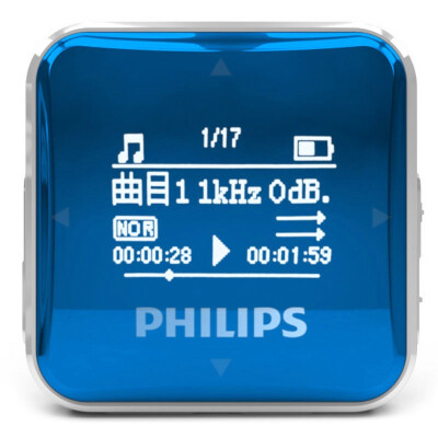 

Philips SA2208 Mini Athletic MP3-плеер 8G (со встроенным FM-радио)