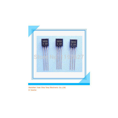 

100PCSLOT S8550D S8550 TO-92 PNP Original Triode Transistor Electronics STOCK IC
