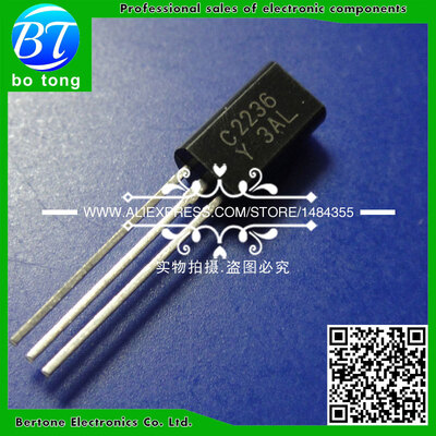 

Free shipping 20PCS 2SC2236 C2236 NPN Transistor TO-92L 30V 15A Triode Transistor Power
