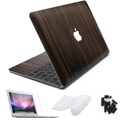 

Vinyl Decal laptop Sticker for Apple Macbook Pro Air 11 12 13 11 15 Wood Grain Skin Cover for Mac book pro 13 15 Touch bar