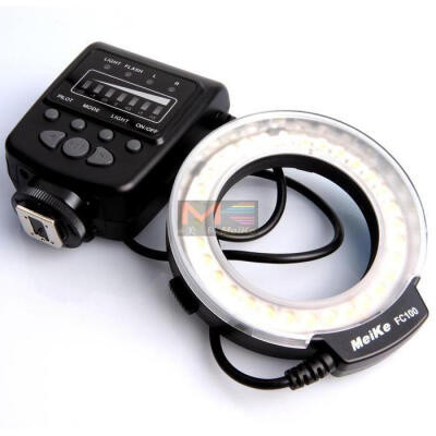 

Meike FC-100 for Nikon, FC-100 Macro Ring Flash/Light for Nikon D7100 D7000 D5200 D5100 D5000 D3200 D310