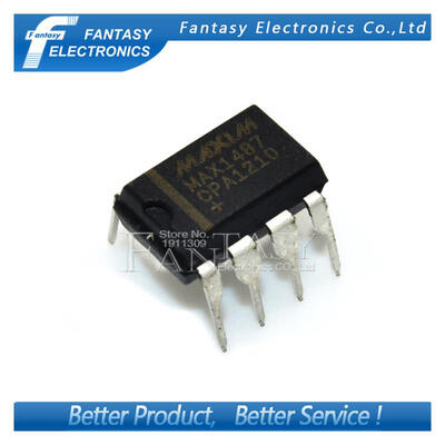 

50PCS MAX1487CPA DIP8 MAX1487 DIP new&original IC free shipping