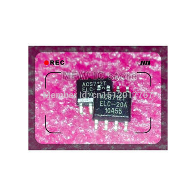 

5PCS ACS712ELCTR-20A-T ACS712T ELC-20A ACS712TELC-20A ALLEGRO SOP-8 IC 100NEW Free Shipping