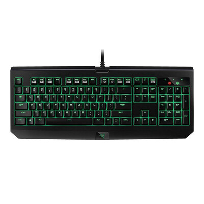 

Razer BlackWidow Ultimate Stealth 2016 Проводная механическая игровая клавиатура с подсветкой Полностью программируемый зеленый переключатель US-Black