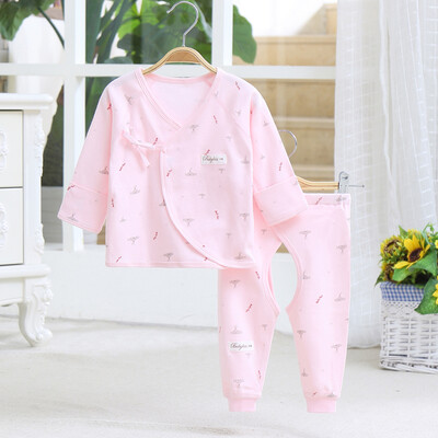 

Jingdong joy joint name Bell kiss baby clothes newborn clothes underwear suits&uniforms tie set B6150 pink 59 yards dog year commemorative
