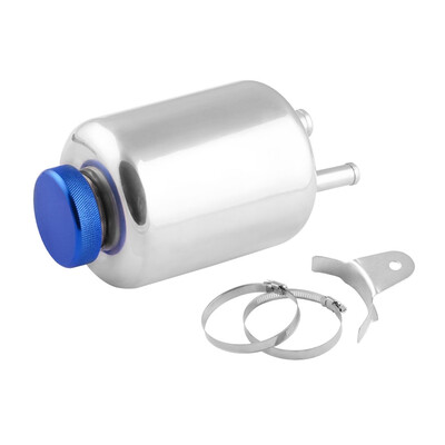 

Ryanstar Universal Fuel Cell Racing Reservoir Tank Aluminum Breather Tank For Power Steering Pump