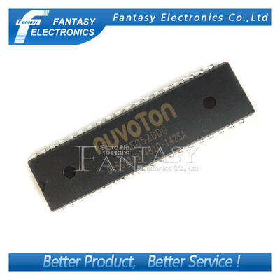 

10PCS W78E052DDG DIP40 W78E052 DIP new and original IC free shipping