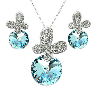 

Комплект ювелирных изделий с бриллиантами из 18-каратного золота с 18-сантиметровым серебристым бриллиантом