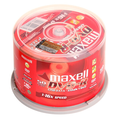 

Maxell (Maxell) DVD-R 16 скорости 4,7 г диски промышленного производства золота этапа пластина бочка 50