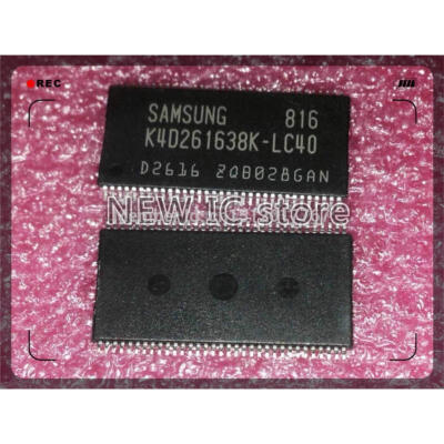 

FREE SHIPPING 5pcslot K4D261638K K4D261638K-LC40 TSOP-66