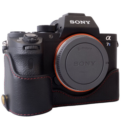 

KYOTSU Leather Leather Sony A9 Holster A7R3A7M3 Half A7Riii Case Black