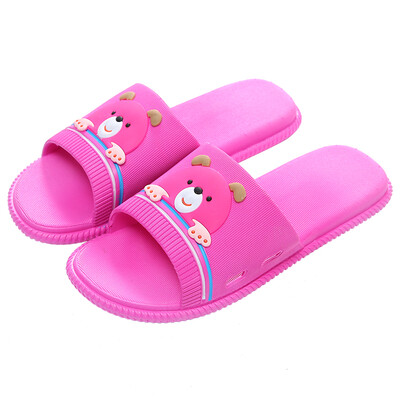 

Antarctic Nanjiren slippers male cartoon bear parent-child couple home bathroom sandals gray 42 yards 19D012
