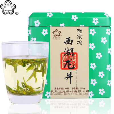 

2018 Новый чай Mei Long Hu Зеленый чай Сорт One West Lake Longjing Tea 125г Консервированный