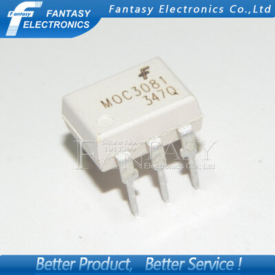 

10PCS MOC3081 DIP6 DIP new&original IC free shipping