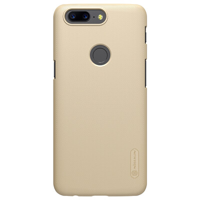 

Nillkin One Plus 5T Scrub Phone Case Cover Phone Case Gold