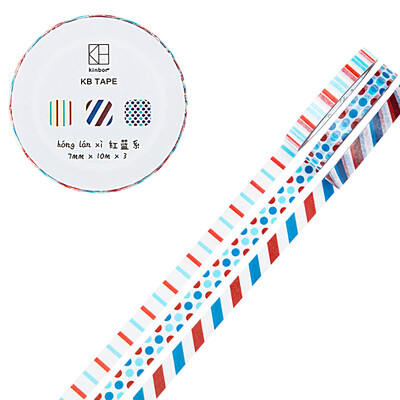 

Kinbor handbook 5 rolls 8mm5m&paper tape color hand book basics stickers fog winter DTB64093