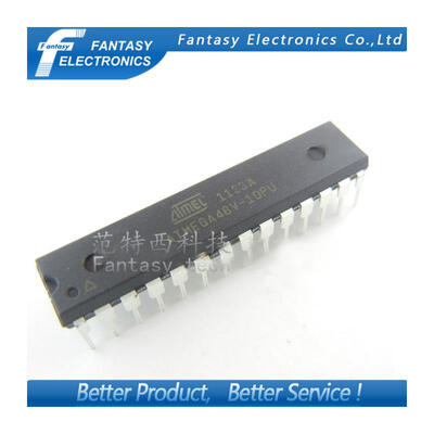 

10PCS ATMEGA48V-10PU DIP ATMEL ATMEGA48V DIP28 Programmable Flash free shipping