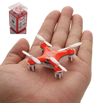 

Cheerson CX-10 Mini Nano 4 Channel 24GHz Radio Control RC Mini Quadcopter Helicopter Drone 6-Axis Gyro UFO with LED Flash Light -