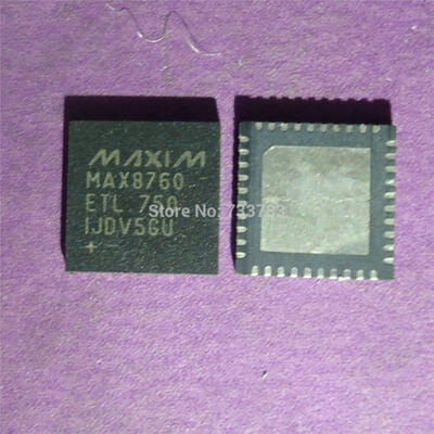 

5pcs/lot MAX8760ETL MAX8760 Dual-Phase Quick-PWM Controller for AMD Mobile Turion 64 CPU Core Power Supplies