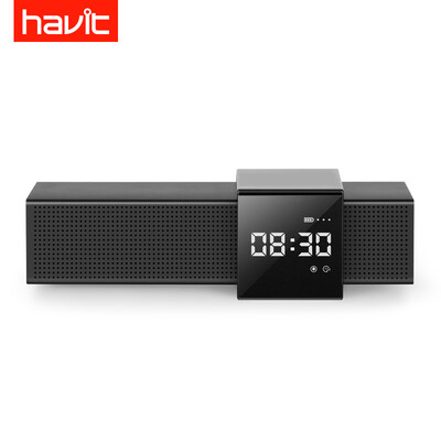 

Hewitt Havit Bluetooth-динамик Беспроводной компьютер Звук Будильник Динамик Радиокарточка Сабвуфер Автомобильный динамик Телефон Универсальный Night Sky Black