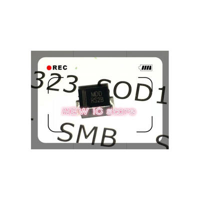 

100pcs/lot VISHAY RS2B RS2B-E3 RS2B-E3/52T DIODE Rectifier Fast Recovery 2A 100V DO-214AA SMB