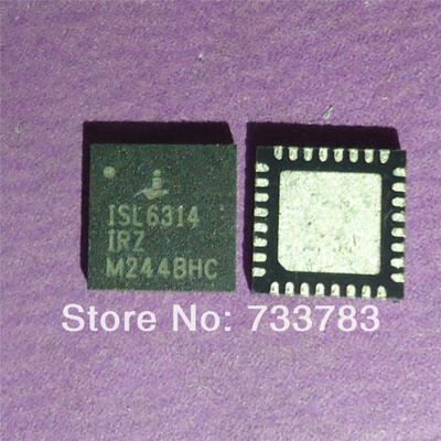 

5pcs/lot INTERSIL ISL6314IRZ Single-Phase Buck PWM Controller with Integrated MOSFET Drivers for Intel VR11 and AMD Applications