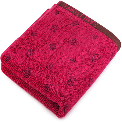 

Sanli cotton jacquard diamond  element towel single loading